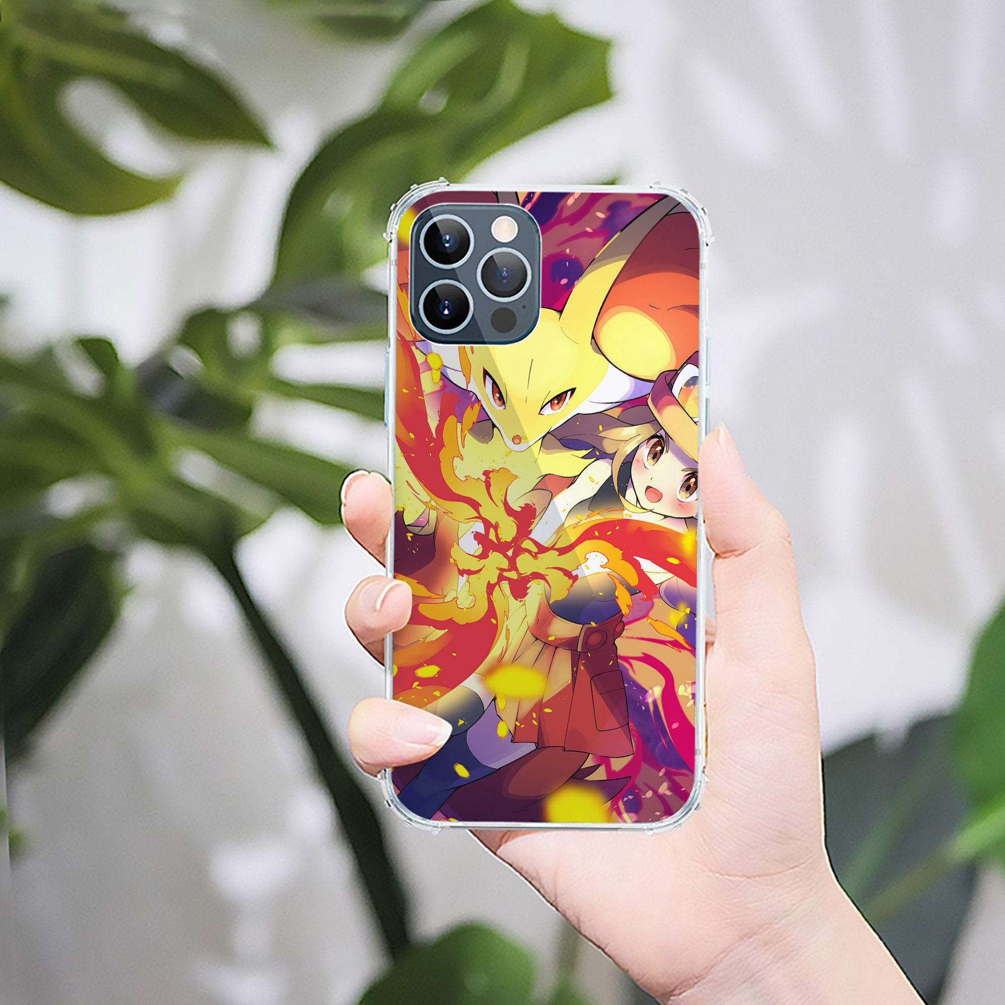（画像用） ポケットモンスター Pokémon 【iPhone 12シリーズ対応】透明スマホケース（クリアソフトケース）